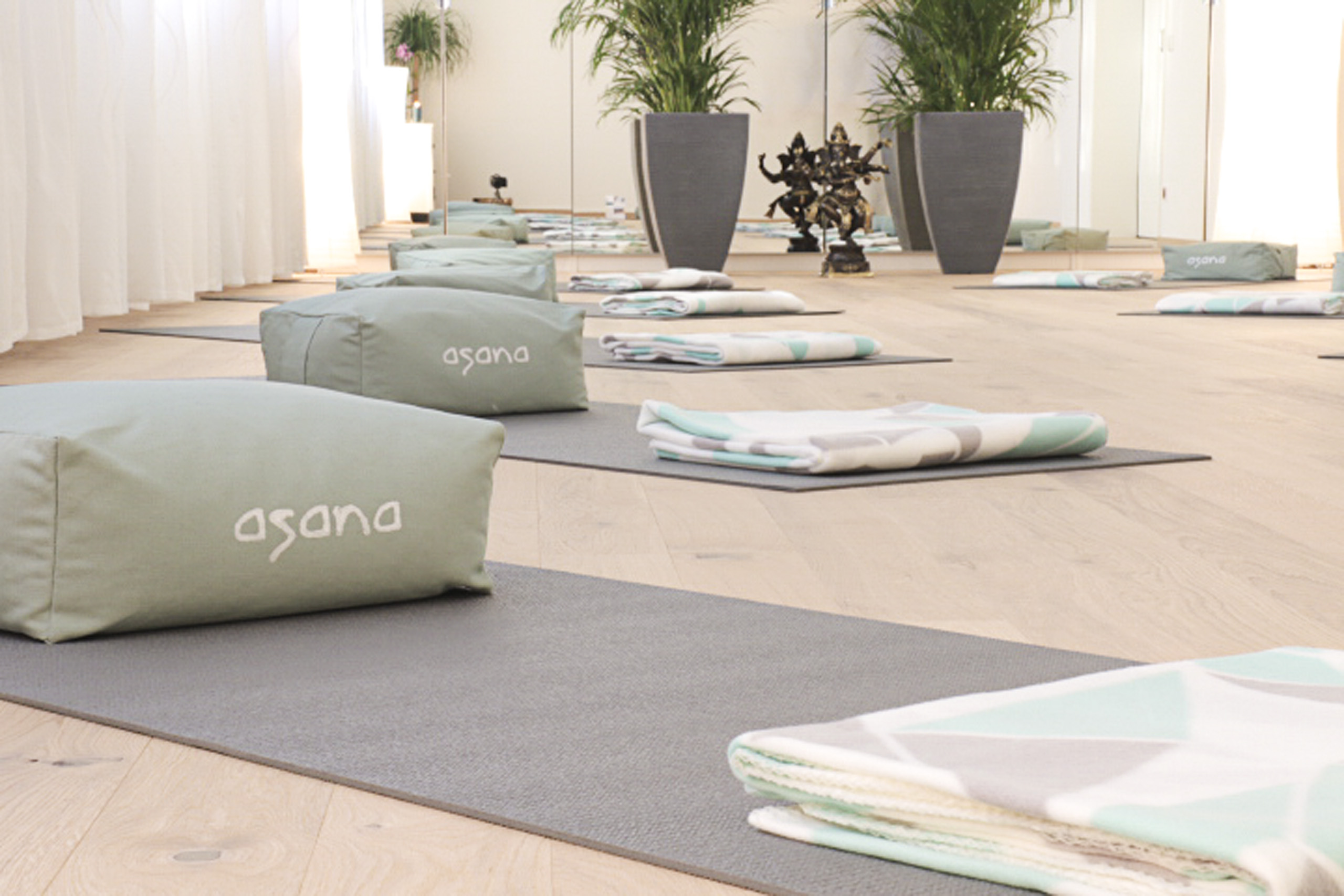 Asana Yoga Studio 1230 Wien - Gemütliche Atmosphäre